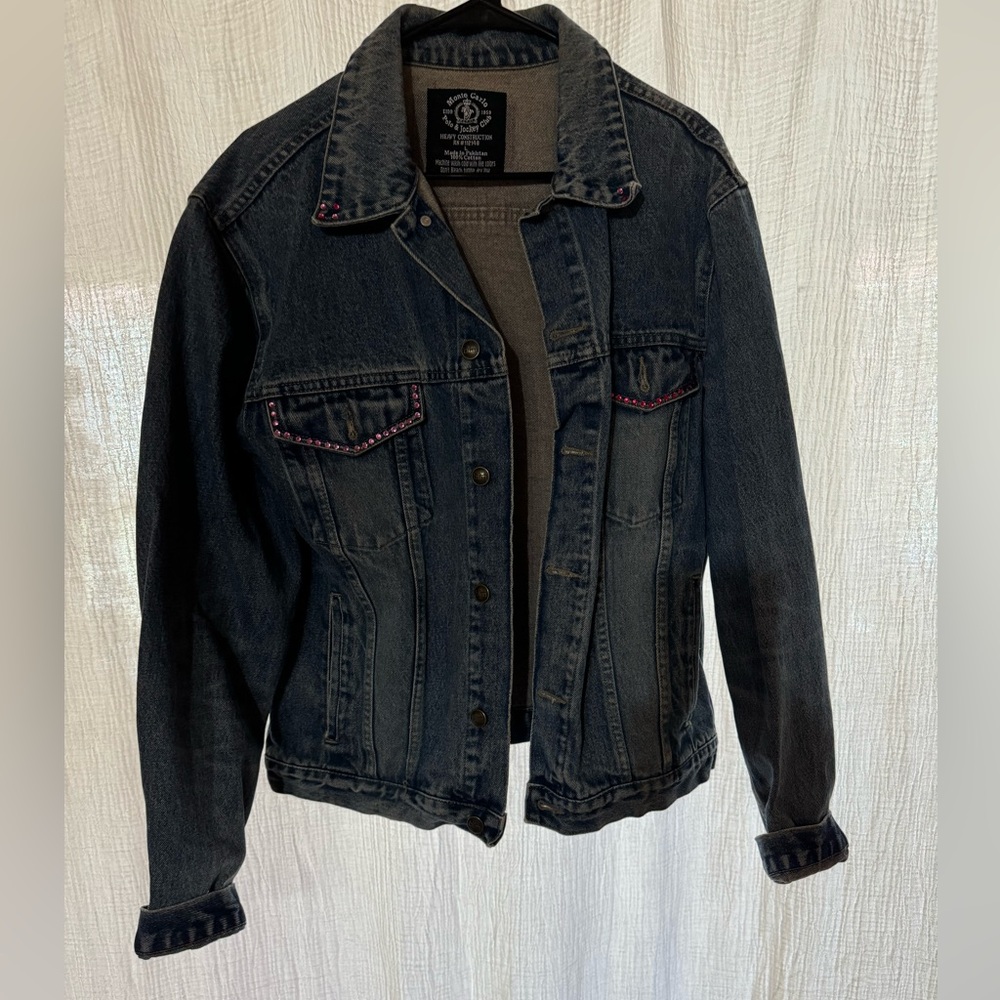 Oversized denim jacket